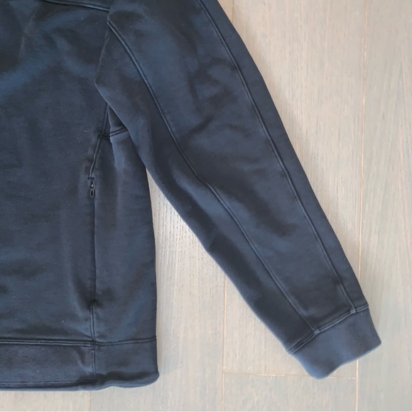 Lululemon Athletica Black French Terry Oversized Long Sleeve Crew - Picture 12 of 14